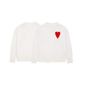 <span class=keywords><strong>Pull</strong></span> tricoté 100 % coton pour homme Ami, motif dessin animé, anti-boulochage, manches longues, <span class=keywords><strong>pull</strong></span> d'hiver décontracté - Product Image 2