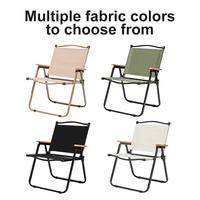 Chaise pliante robuste Kermit, structure stable, chaise de camping, chaise longue d'extérieur pour équipement de camping