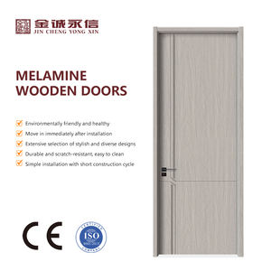 <span class=keywords><strong>Porte</strong></span> intérieure en bois massif mélaminé au design moderne et épuré, idéale pour salle de bain – Meilleure vente - Product Image 3