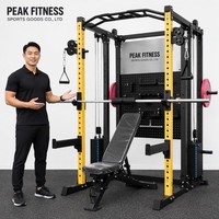 2026 Soporte de Sentadillas Plegable Multifuncional Comercial Montado en Pared para Uso Doméstico y en Gimnasios con Soporte de Pesas de Acero Inoxidable