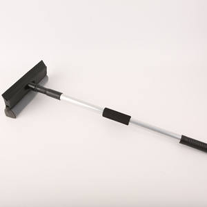 Poignée télescopique extensible longue de 10 pouces, raclette à vitres avec éponge et nettoyeur à récurer - Product Image 6