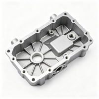 Boîtier moulé sous pression en alliage d'aluminium, couvercle de boîte de vitesses de pompe moteur moulé avec précision, pièces de fonderie métallique OEM personnalisées
