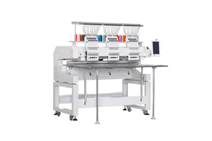 Machine à broder à trois têtes haute vitesse 1203 pour chapeaux, t-shirts, vêtements et tissus plats – Haute production - Product Image 6