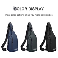 Hoge Kwaliteit Waterdichte Crossbody Borst Schoudertas Custom Logo Outdoor Reis Sling Tassen Voor Mannen