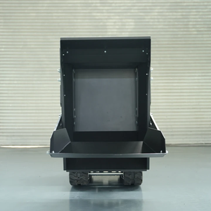 Горячая распродажа: Самозагружающийся мини-гусеничный самосвал для строительства и сада, резиновый вездеходный мини-самосвал на гусеничном ходу - Product Image 2