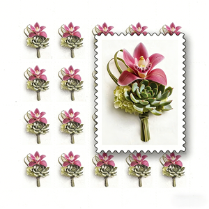2020 Garden Corsage 2020 Contemporary Boutonniere Us Postage Floral Forever Mail 5 feuilles de 100 timbres autocollants Stock local - Product Image 3