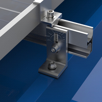 Vente en gros de pieds solaires PV en L sur le toit Supports de système de montage Boulon de suspension de montage solaire L pieds L pieds Système solaire PV PV