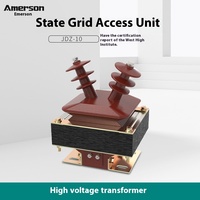 Transformateur de distribution haute tension semi-enclos triphasé de type griffe, classe 0.5, 10 kV, autotransformateur 110 V, modèle Eston Jdz-10