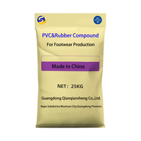 Poudre de mélange PVC et NBR monocomposant blanc pour moulage par injection, ultra-légère et confort nuageux pour semelles de chaussures en PVC