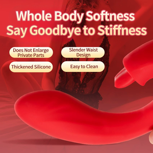 Vente chaude AV Vibromasseur Sex Toys Femmes V34 G-Spot Clitoris Stimulateur Masturbation Féminine 2-en-1 Langue-Lécher Gode IPx6 - Product Image 3