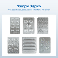 Machine d'emballage sous blister automatique haute vitesse DPP-350 pour aluminium et PVC, équipement d'emballage sous feuille d'aluminium pour comprimés, capsules et pilules