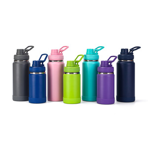 Frasco de vacío portátil de acero inoxidable de <span class=keywords><strong>1000ml</strong></span>, Pajita aislada con botella de agua al aire libre para acampar, viajes, aventura, regalo - Product Image 2