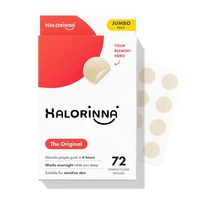 Patchs Hydrocolloïdes Transparents OEM Portables (72 pièces) – Couverture Douce pour Zones Cutanées Localisées, Apaise l'Inconfort Cutané, Utilisation Nocturne