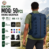 Sac à dos de camping personnalisé à chargement frontal, multi-couches, sac d'extérieur 22L, léger et confortable pour la randonnée