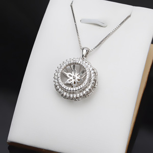 Ensemble de pendentifs en argent S925 à bouche ouverte, perles DIY, anneau rotatif, semi-fini, 787 perles en vrac - Product Image 2