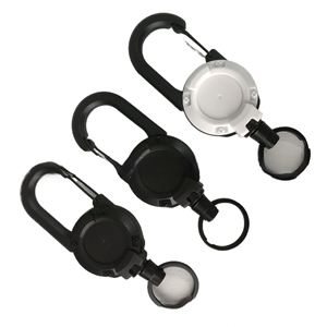 Premium Heavyduty Keychain With Easypull Backpack <b>Clip</b> High <b>Spring</b> Tension 300g+ Load Capacity - Product Image 2