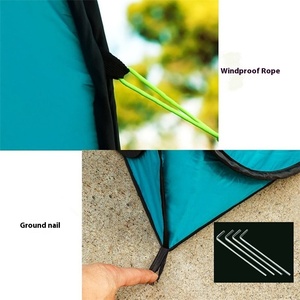 Nhà Máy Outlet di động thay đổi phòng Lều Pop Up tắm lều 2 người sử dụng thay đổi lều cho ngoài trời - Product Image 4