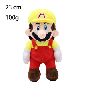 Peluches <span class=keywords><strong>Mario</strong></span> unisexe de 20 cm (8 pouces) pour machine à griffes, personnages de dessins animés, jouets en <span class=keywords><strong>peluche</strong></span> pour enfants, vente en gros - Product Image 2