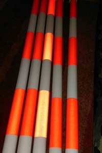 Length200cm PVC <span class=keywords><strong>extensible</strong></span> barre de cône de trafic <span class=keywords><strong>barrière</strong></span> de chantier - Product Image 5