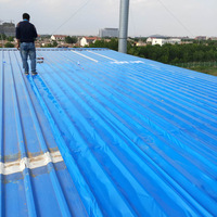 Kendinden Yapışkanlı Alüminyum Folyo Su Yalıtım Membranı, Metal Çatı Tamiri ve Pas Önleme için Termosensitif Yapıştırıcı ile