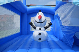 Scivolo gonfiabile gonfiabile gonfiabile con <span class=keywords><strong>Elsa</strong></span> e <span class=keywords><strong>Anna</strong></span> Moonwalk combinato gonfiabile - Product Image 2