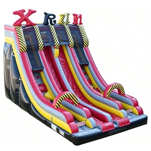 Château gonflable avec toboggan à thème panier de Pâques de 16 pieds, toboggan gonflable à vendre - Product Image 4