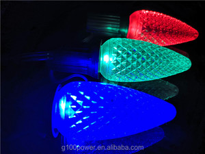 G100POWER <span class=keywords><strong>LED</strong></span> C9 SMD لمبة الأوجه البلاستيك الصين المورد - Product Image 3