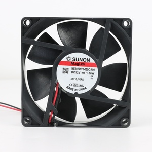 SUNON ME80201V1-000C-A99 80x80x20mm 12VDC 130mA 1.56W 3300RPM 36.0CFM Vapo Bearing Cabinet Axial <b>Electric</b> Cooling Fan OEM ODM - Product Image 1