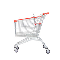 Chariot de courses pliable en acier maillé, imperméable, écologique, léger, avec porte-clés amovible et poignée réglable