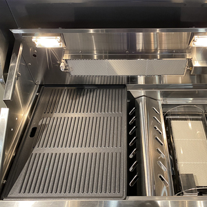 Arredo Barbecue da Esterno Mobile Modulare per <span class=keywords><strong>Cucina</strong></span> da Esterno per Green Egg in Acciaio Inox 304 316 con Forno per Pizza <span class=keywords><strong>Cucina</strong></span> da Esterno - Product Image 5