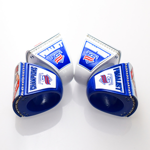 Anillo <span class=keywords><strong>de</strong></span> Campeonato <span class=keywords><strong>de</strong></span> Aleación al por Mayor, Liga <span class=keywords><strong>de</strong></span> Béisbol y Sóftbol USSA JUDGE # Anillo Deportivo Victory con Impresión UV 99, Anillo Personalizado - Product Image 3