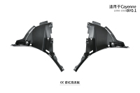 Guardabarros Delantero Original para Porsche Cayenne 9Y0.1 2018 2019 2020 2021 2022 2023, 9Y0825317D OK1 9Y0825318D OK1