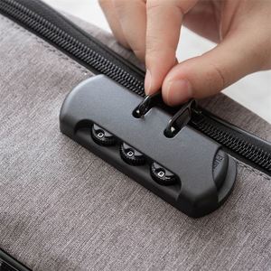 Travel Document Organizer Water-proof <b>File</b> Passport 3 Layer Document <b>Storage</b> Bog with Lock <b>File</b> Organizer - Product Image 2
