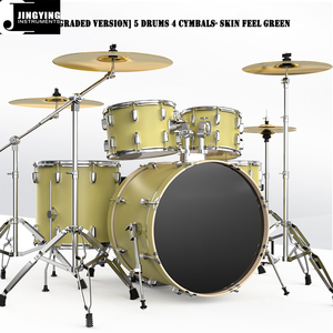 Jingying 2026 Venta al por mayor de fábrica: Kits de batería profesionales mejorados para adultos/niños, instrumentos de percusión para el hogar - Product Image 4