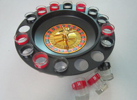 Plastique 16 Trous Roulette Russe Nouveaux Outils De Divertissement Verre À Vin Ktv Roulette Jeu Verre À Vin