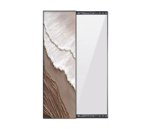Espejo de Pared Decorativo de Diseño Clásico para Entrada, Espejo de Cuerpo Entero, Espejo Oculto para Vestir - Product Image 1