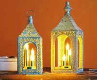 Nouvelles créations en métal de style marocain, lampes en fer forgé, porte-bougies haut de gamme pour une ambiance chaleureuse, décoration pour la maison, l'hôtel et les fêtes