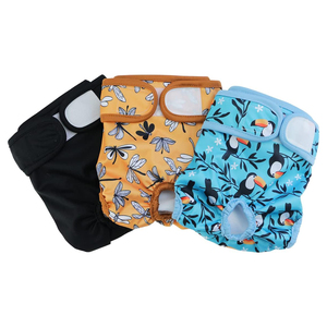 Pañal Ecológico de Tela Lavable para Perros, Pantalones Cortos Modernos para Perras - Product Image 1
