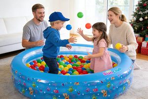 Hot Sale Kids Inflatable <b>Pool</b> 74 Inch Large BPA Free Backyard Swimming <b>Pool</b> For Children Ages 3 Plus Outdoor Summer - Product Image 6