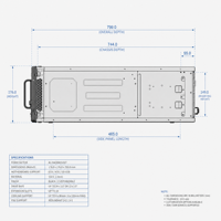Châssis de serveur en rack TZR, services de fabrication sur mesure en tôle, découpe laser, pliage, soudage en usine