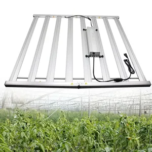 Haute puissance élèvent la lumière 1000W LED LM301B LM281 haute PPFD spectre complet UV IR pliable Type conception de gradation pour la croissance des plantes d'intérieur