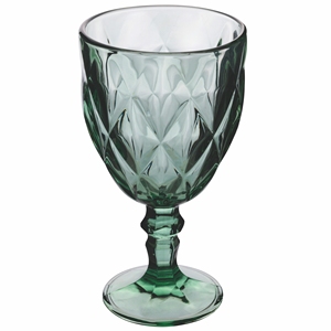 SET ELIZABETH 6 CALICI DA VINO 340ML VERDI - Product Image 3