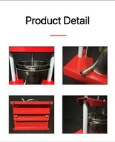 Commerciële 5L houten tafelmodel sapcentrifuge, geassembleerde fruit-, cider- en wijnpersmachine voor restaurants, hotels en fruitverwerkingsbedrijven, eenvoudig in gebruik.