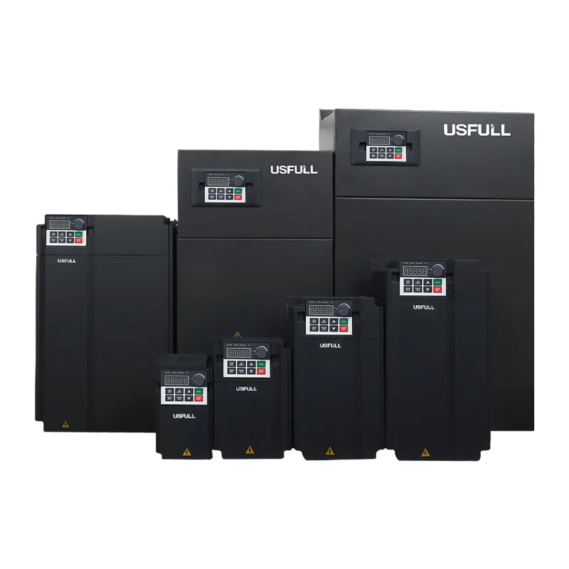 USFULL Frequency Converter Three Phase 380V Input Output 0.75kW to 630kW Frequency Inverter Variable Frequency Drive VFD