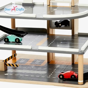 Mini garaje de juguete de <span class=keywords><strong>madera</strong></span> para niños, nuevo diseño, DB04105 - Product Image 2