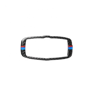 Dentro la Testa Interruttore Della Luce In Fibra di Carbonio Autoadesivo Per <span class=keywords><strong>BMW</strong></span> <span class=keywords><strong>X5</strong></span> E70/X6 E71E60 Auto Decorative Trim <span class=keywords><strong>Accessori</strong></span> - Product Image 2