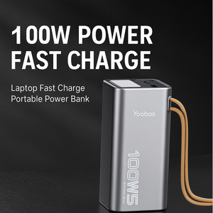 Banco de Energía Portátil de Alta Capacidad de 50,000 mAh y 100 W con Carga Rápida para Teléfonos Inteligentes y Computadoras Portátiles - Product Image 5