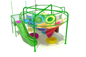 Trẻ Em Leo Núi Đầy Màu Sắc Dây <span class=keywords><strong>Net</strong></span> Cầu Vồng Móc Leo <span class=keywords><strong>Net</strong></span> Sân Chơi Tập Thể Dục - Product Image 5