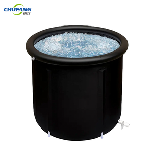 Chufang Seaux à glace Baignoires à boissons Portable <span class=keywords><strong>Xl</strong></span> Bain de glace <span class=keywords><strong>Baignoire</strong></span> de récupération de piscine pour adultes <span class=keywords><strong>Baignoire</strong></span> à glace portable - Product Image 2