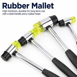 Hochwertiger DIY-Mechanikerhammer mit Stahlgriff, Installationshammer mit geteiltem Kopf, OEM-Hammer für Camping und Outdoor-Aktivitäten - Product Image 4